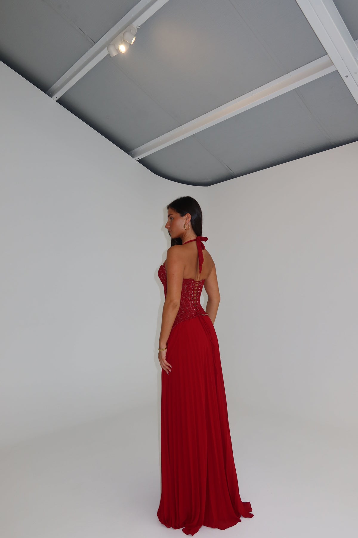 Fenity Fashion Gaia Dress Red shortandsweethire