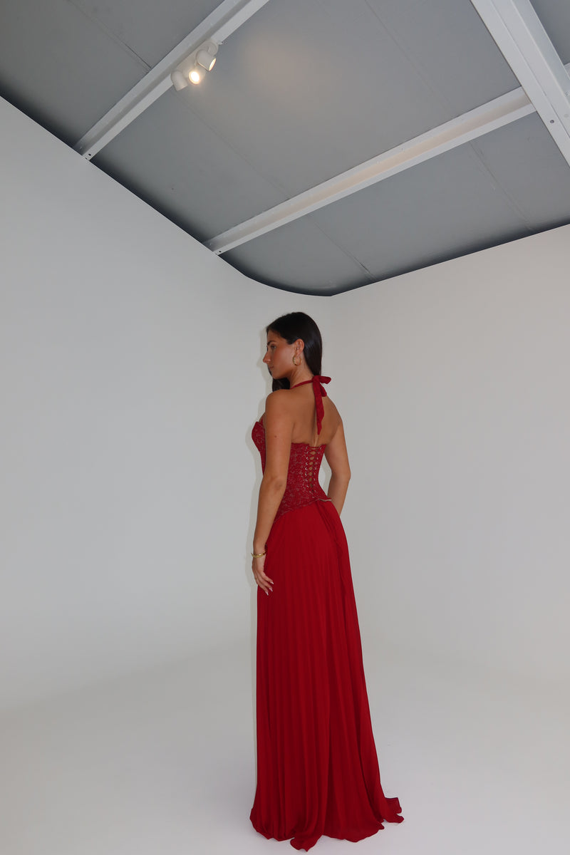 Fenity Fashion Gaia Dress Red