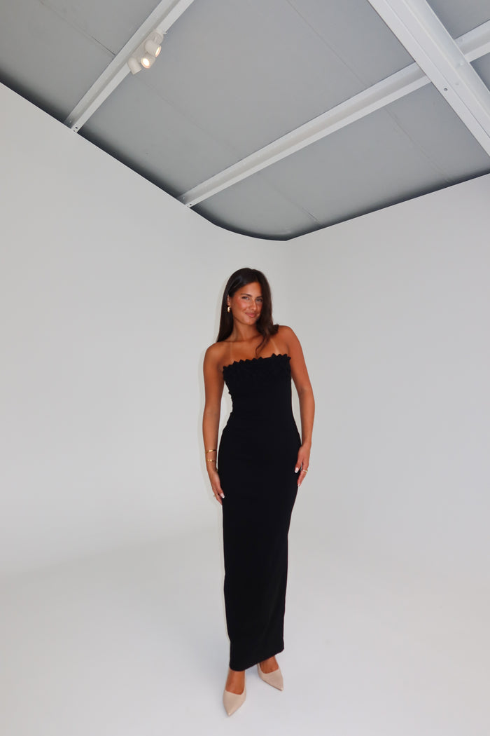 Ance Gria Margo Gown Black