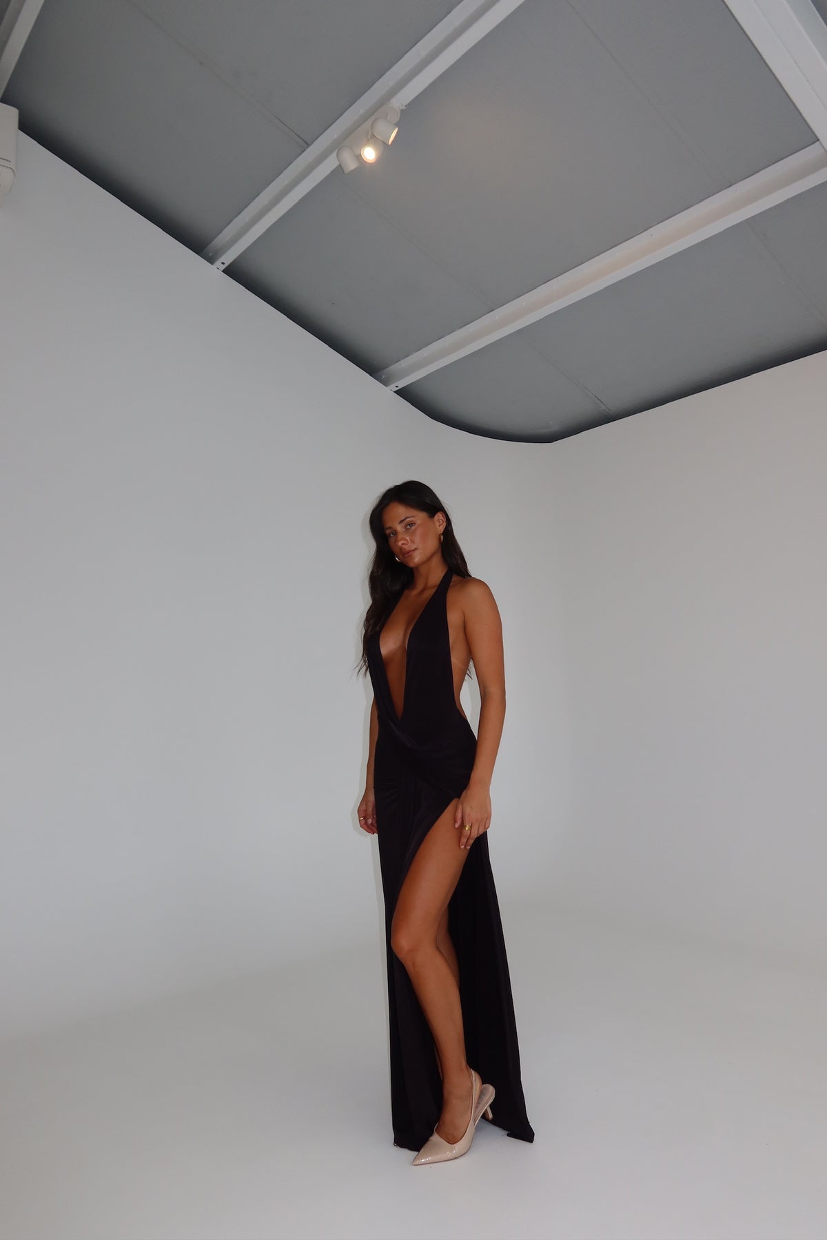 Natalie Rolt Winona Gown Black