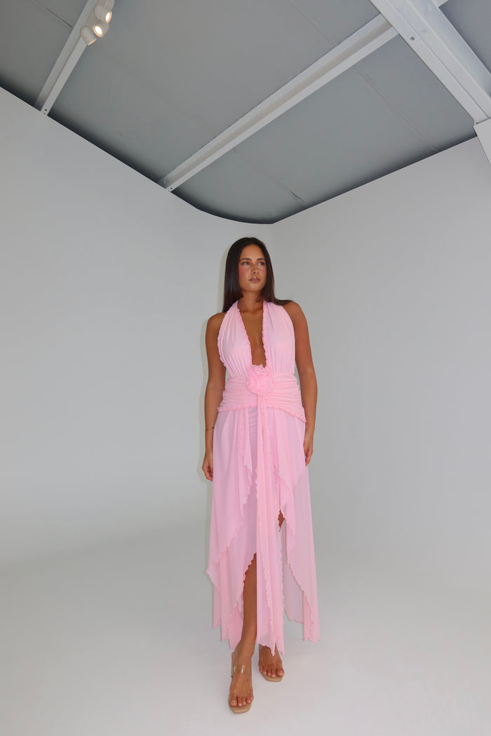 DZO Morena Gown Candy Pink