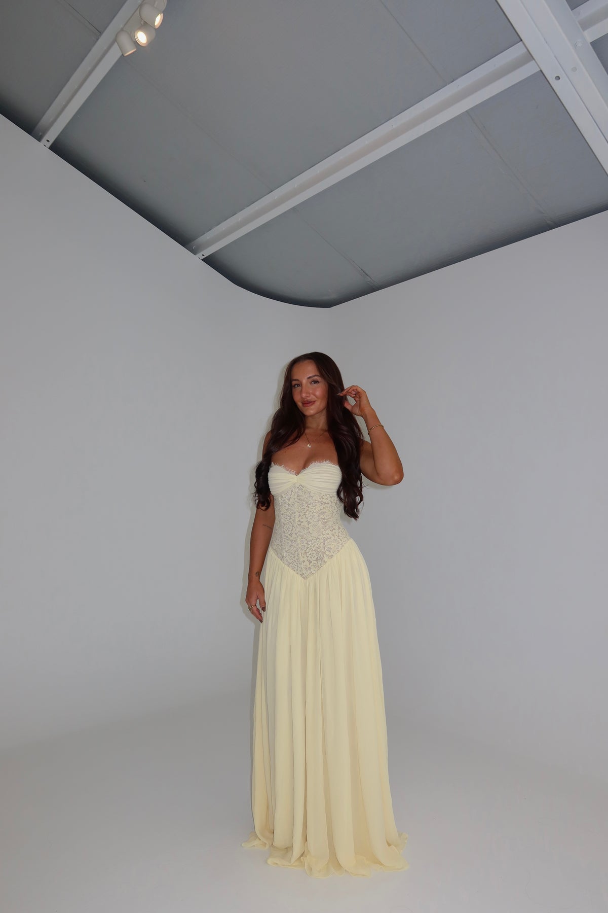 Fenity Fashion Faye Gown Yellow