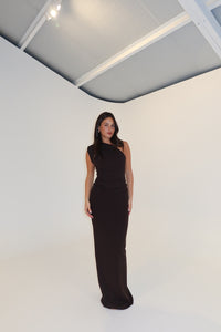 Effie Kats Greer Gown Coffee