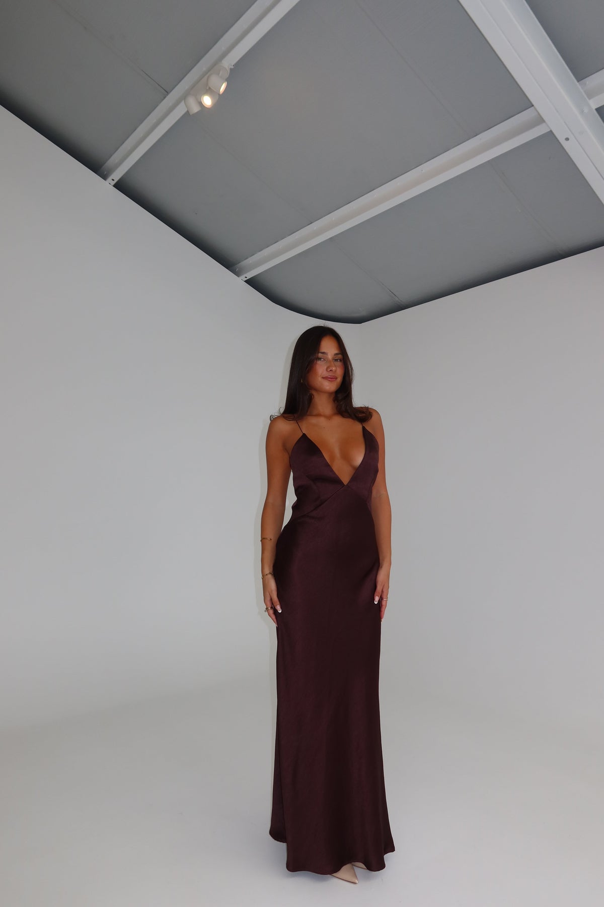Bec + Bridge Ariahn Maxi Chocolate shortandsweethire