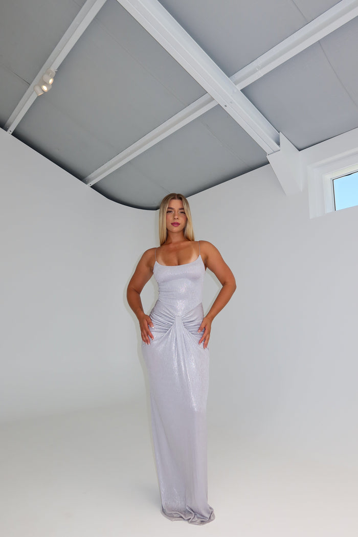 natalie rolt silver dress ALMOST SOLD OUT