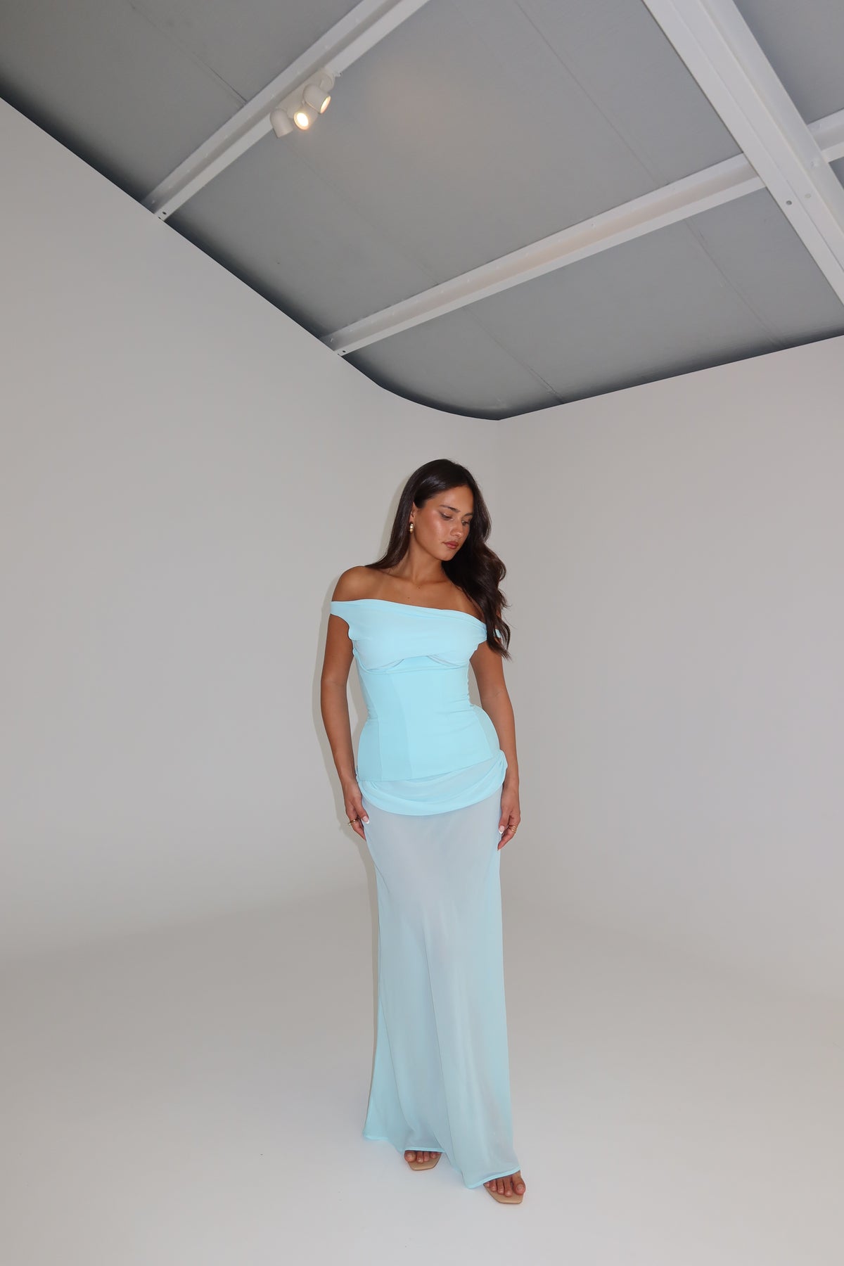 Natalie Rolt Cadence Gown Baby Blue