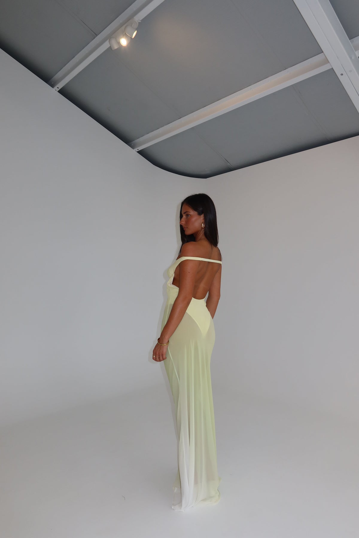 Natalie Rolt Brielle Gown Citrus shortandsweethire