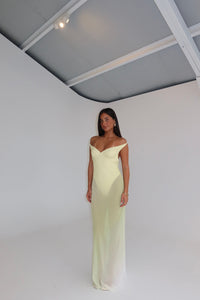 Natalie Rolt Brielle Gown Citrus shortandsweethire