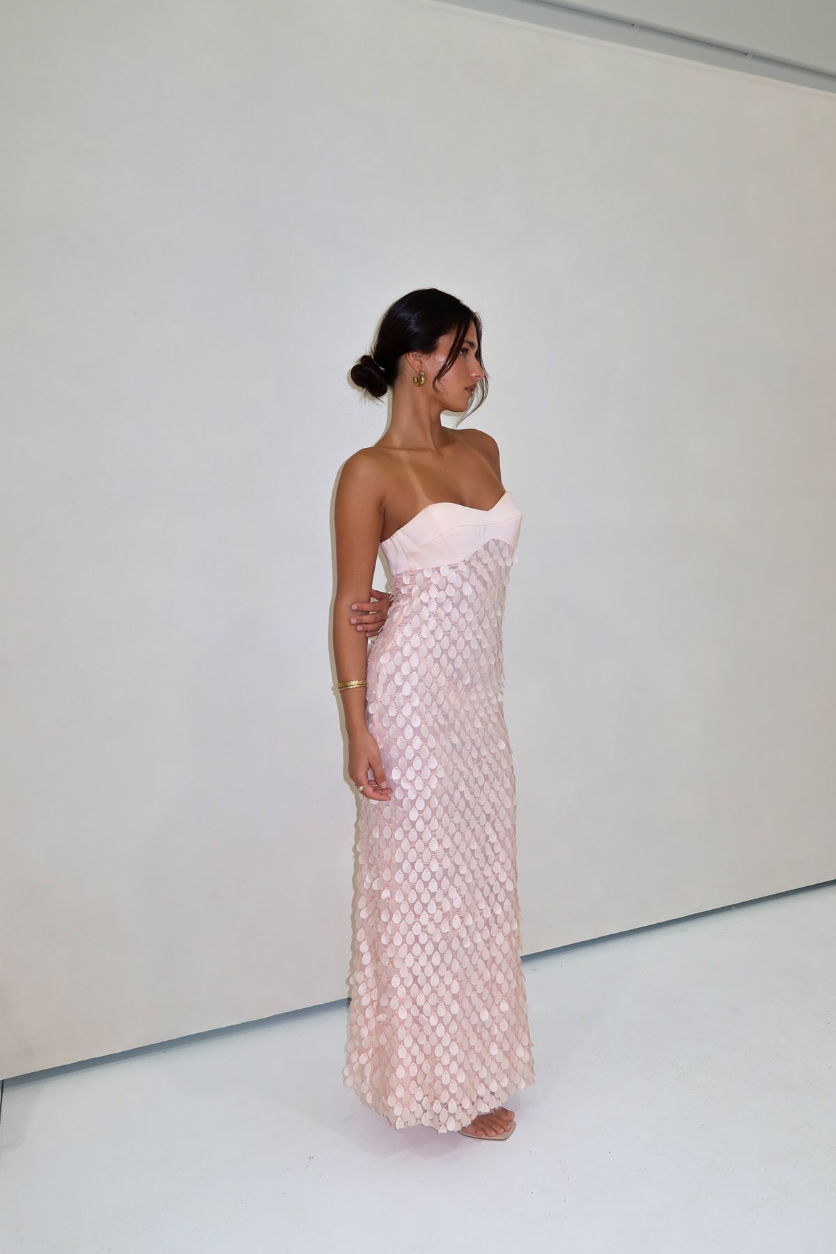 Manning Cartell Supreme Extreme Balconette Maxi Gown Rosewater