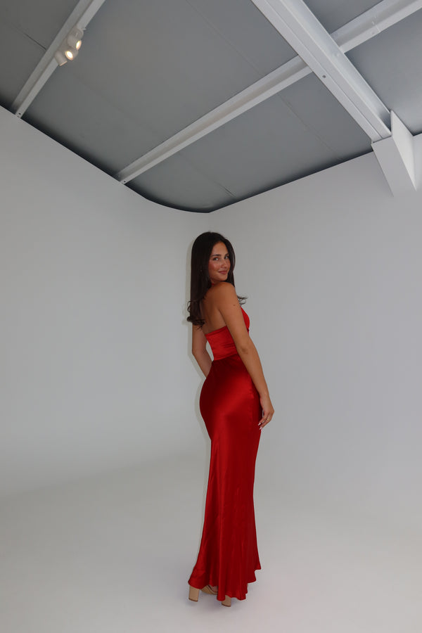Bec + Bridge Sabia Twist Maxi Rouge