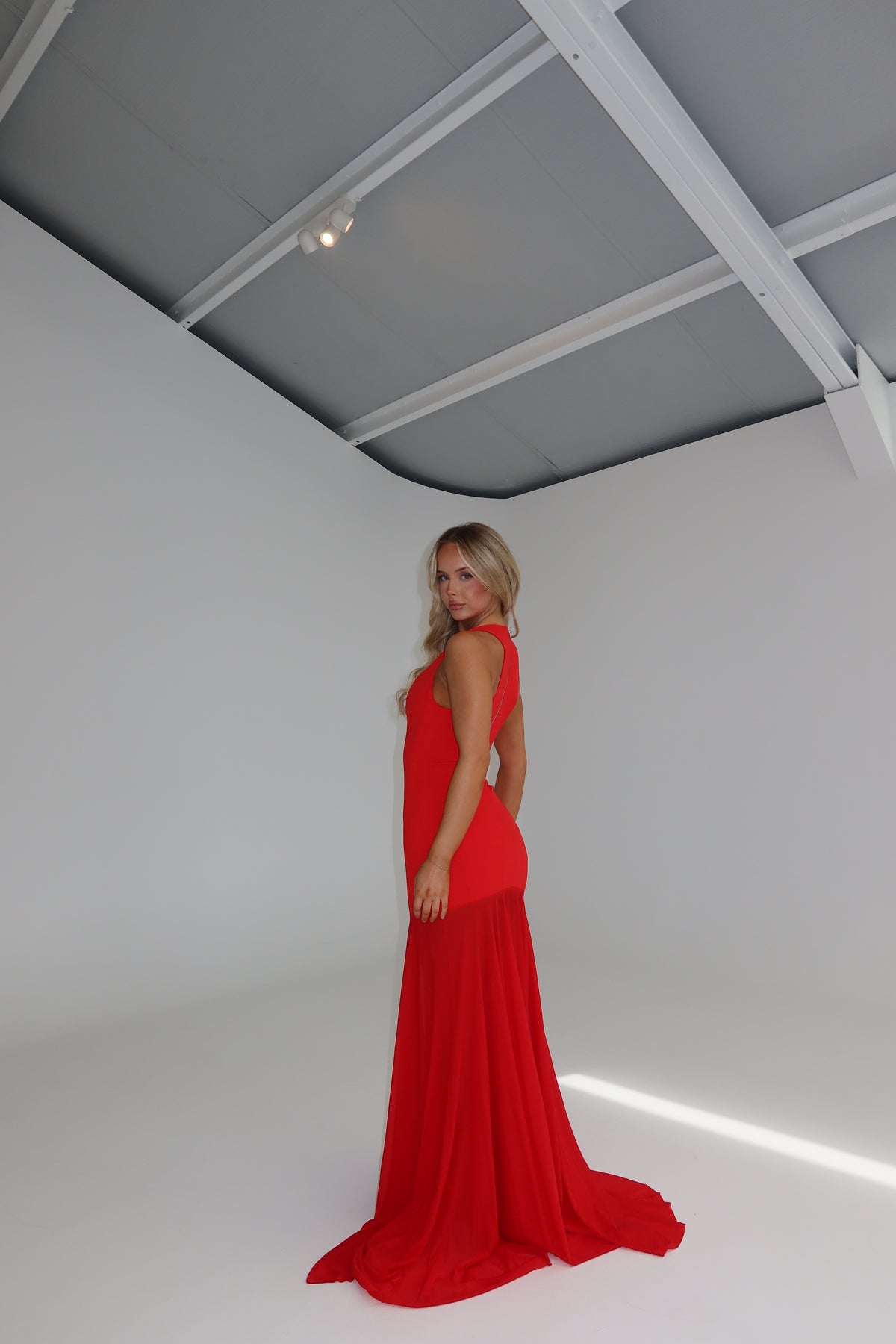 Effie Kats Odessa Gown Red