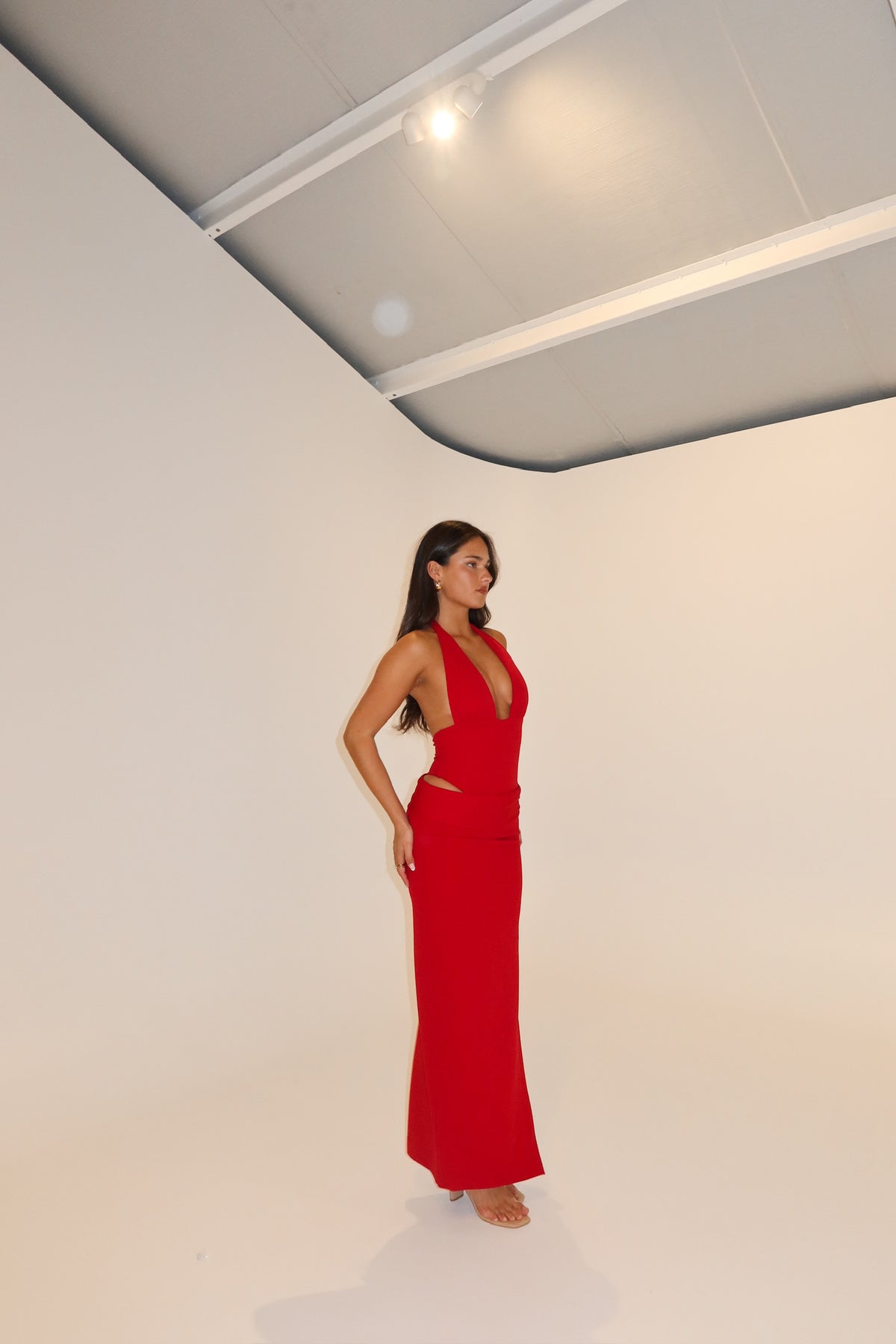 Natalie Rolt Becca Bodysuit + Skirt Cherry
