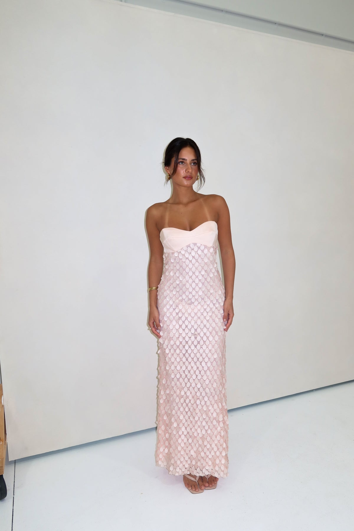 Manning Cartell Supreme Extreme Balconette Maxi Gown Rosewater โ shortandsweethire