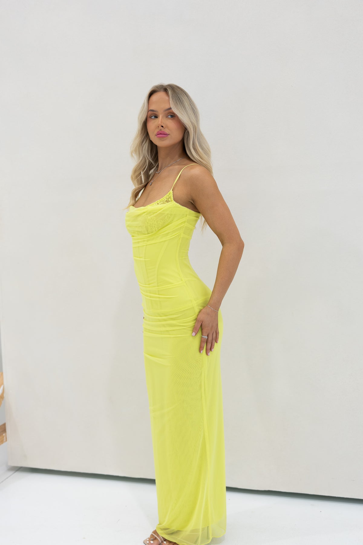 House of CB Nailani Maxi Lime