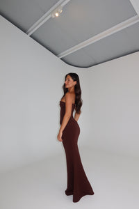 HNTR the label Louie Gown Brown