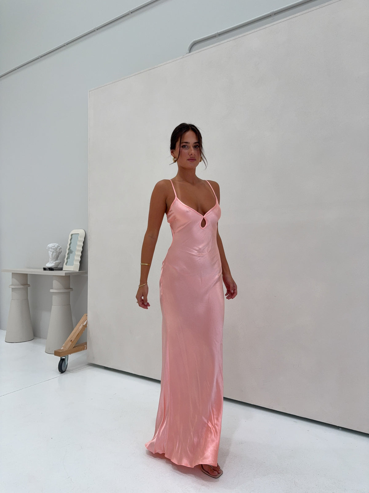 Bec + Bridge Cedar City Gown Coral shortandsweethire Bec + Bridge Cedar City Gown Coral shortandsweethire