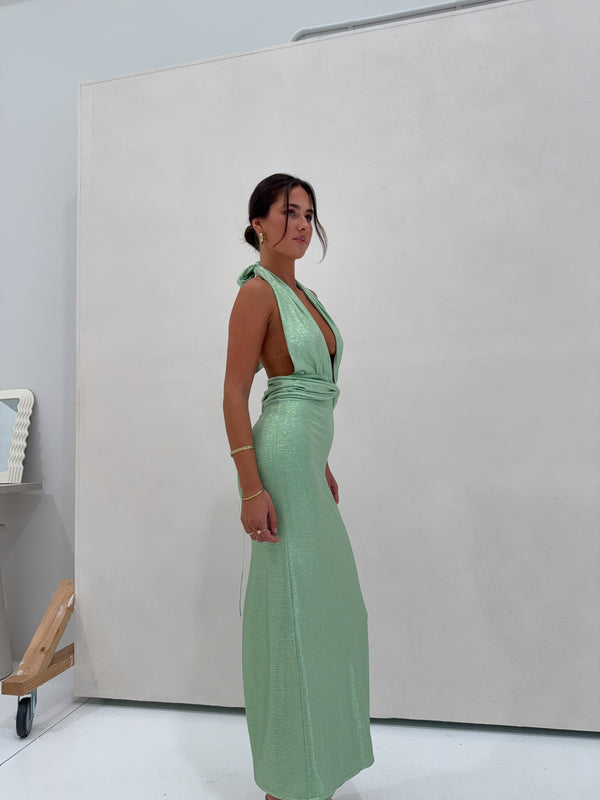 Deconduarte Georgia Gown Spring Green