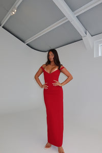Arcina Ori Ellery Gown Red