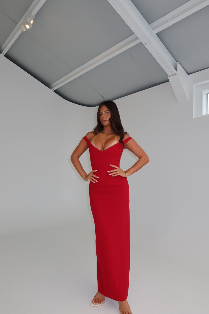 Arcina Ori Ellery Gown Red