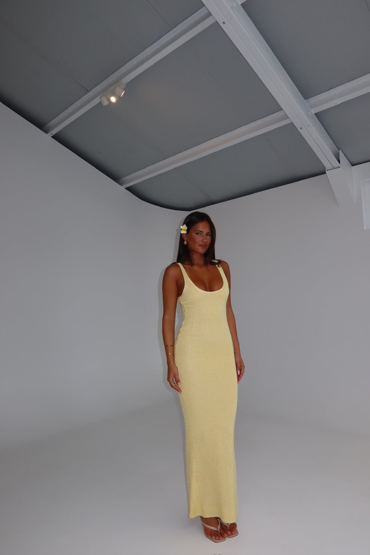 ASTA Resort Ana Maxi Butter Yellow