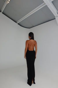 Misha Vanessa Gown Black shortandsweethire