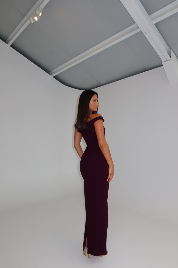 Arcina Ori Ellery Gown Plum
