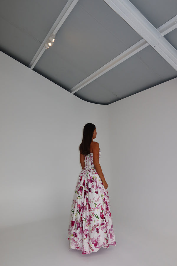 Aje Bubble Behold Maxi Gown Fresh Flora