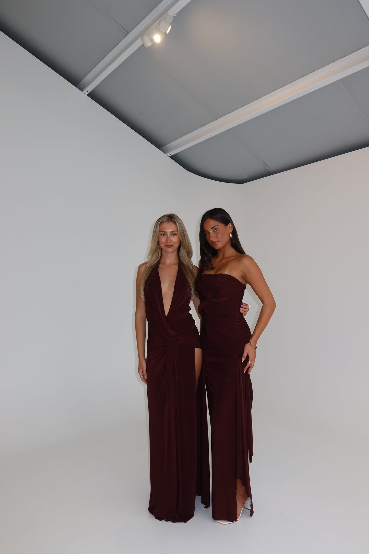 Natalie Rolt Miranda Gown Espresso shortandsweethire