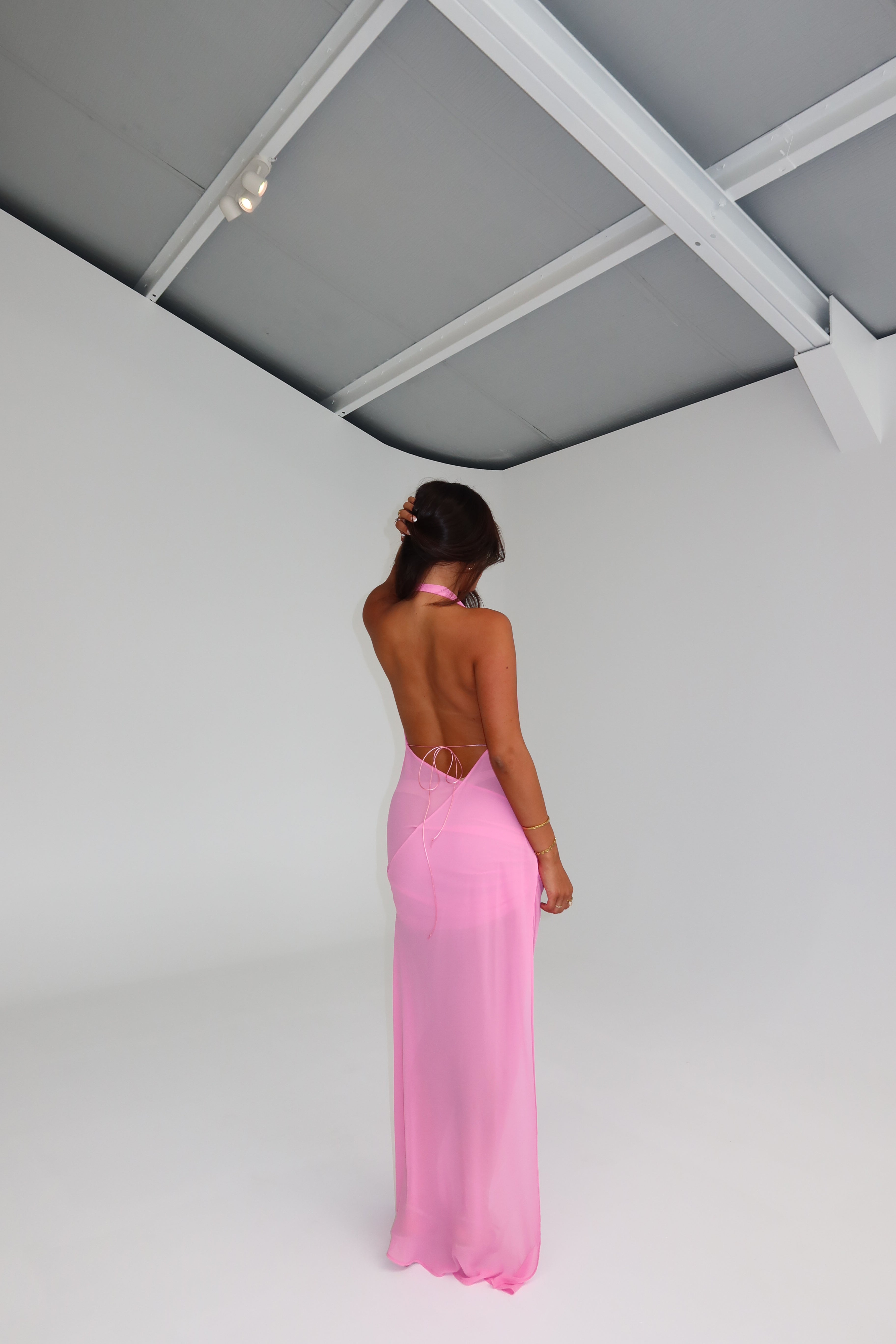 Natalie Rolt Anastasia Dress Candy Pink – shortandsweethire