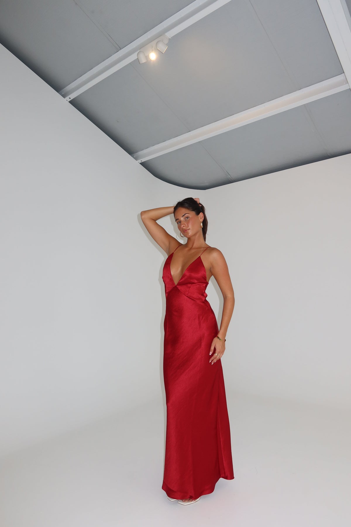 Bec + Bridge Ariahn Maxi Cherry shortandsweethire
