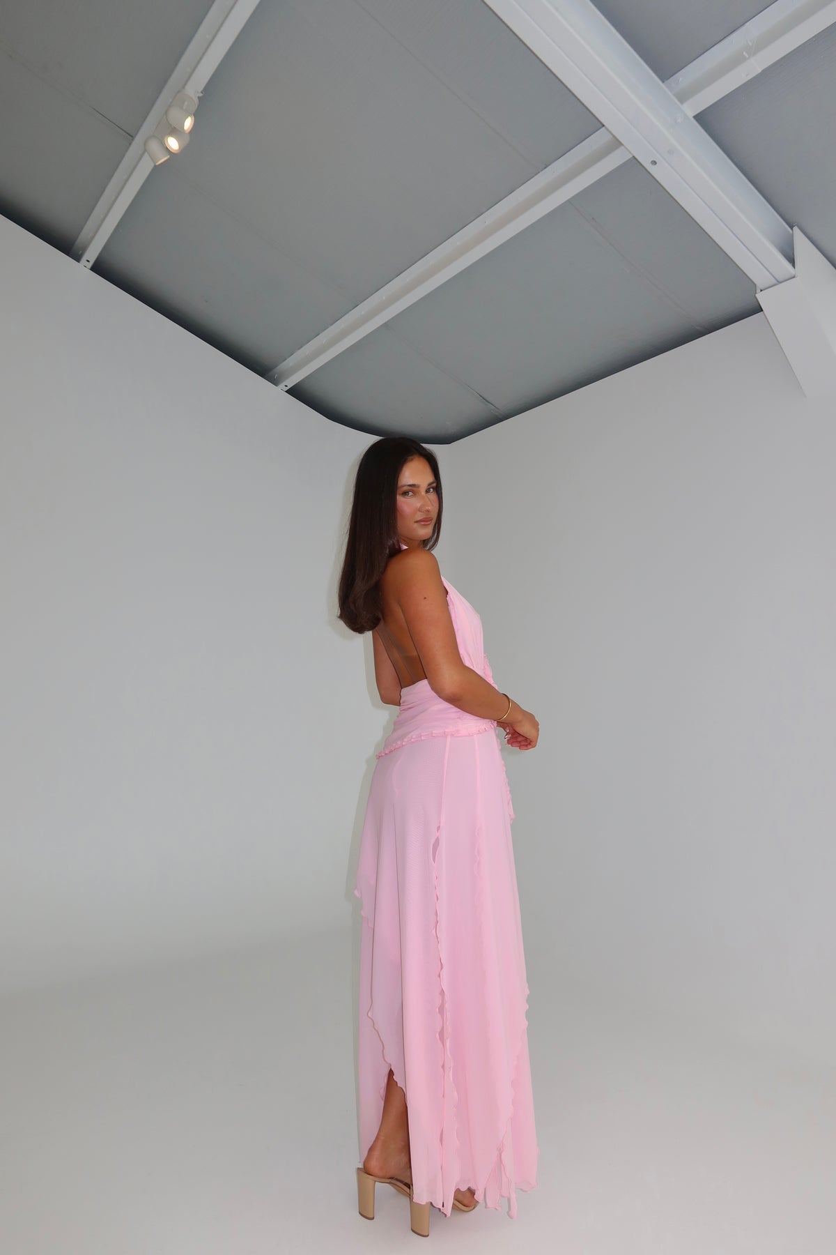 DZO Morena Gown Candy Pink