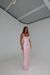 Bec + Bridge Gia Halter Maxi Powder Pink