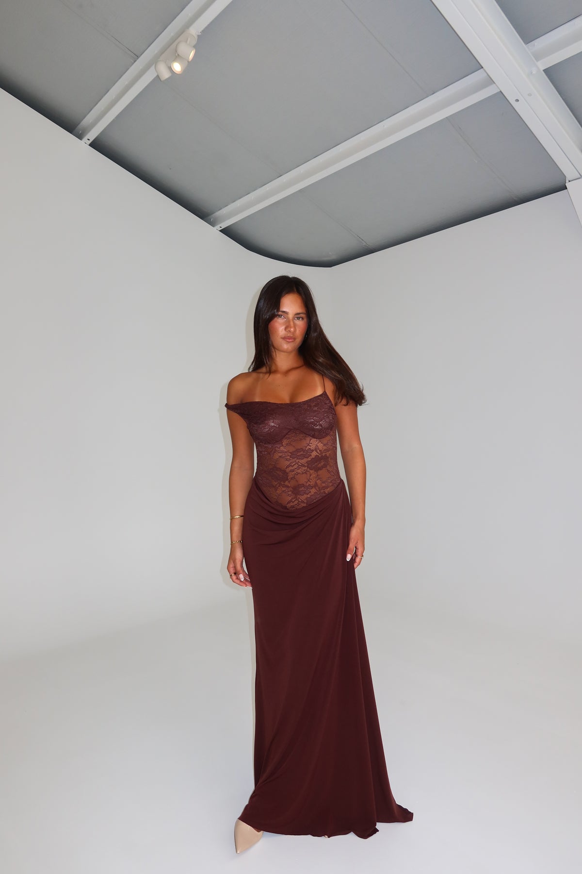 Natalie Rolt Sloane Dress Espresso