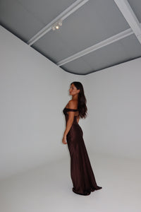 Natalie Rolt Gwyneth Gown Espresso