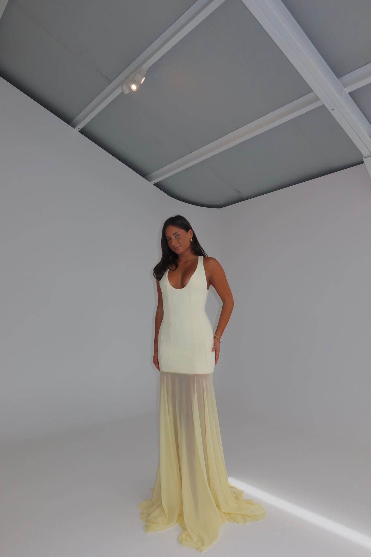 Effie Kats Odessa Gown Yellow