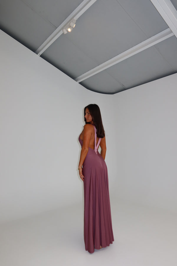 Ance Gria Rosa Gown Mauve