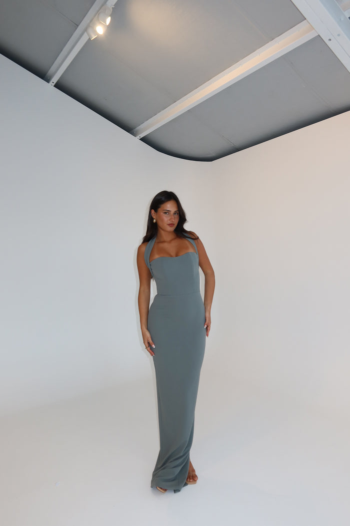 Effie Kats Marian Gown Sage