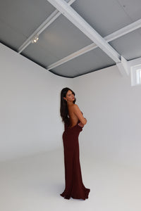 Natalie Rolt Dimity Gown Espresso
