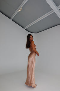 Bec + Bridge Moon Dance Maxi Rose Gold