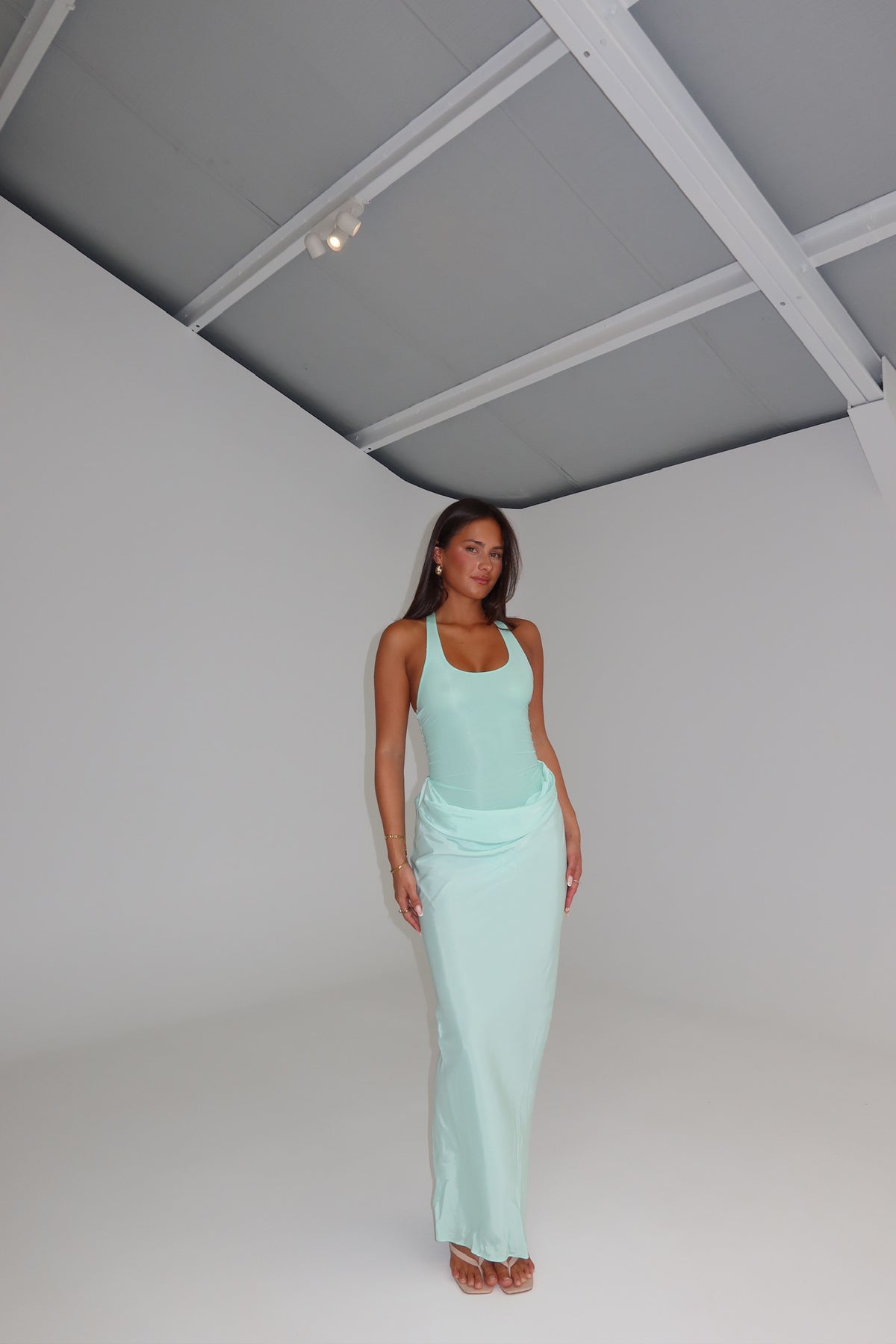 Benni Jade Maxi Bleached Aqua