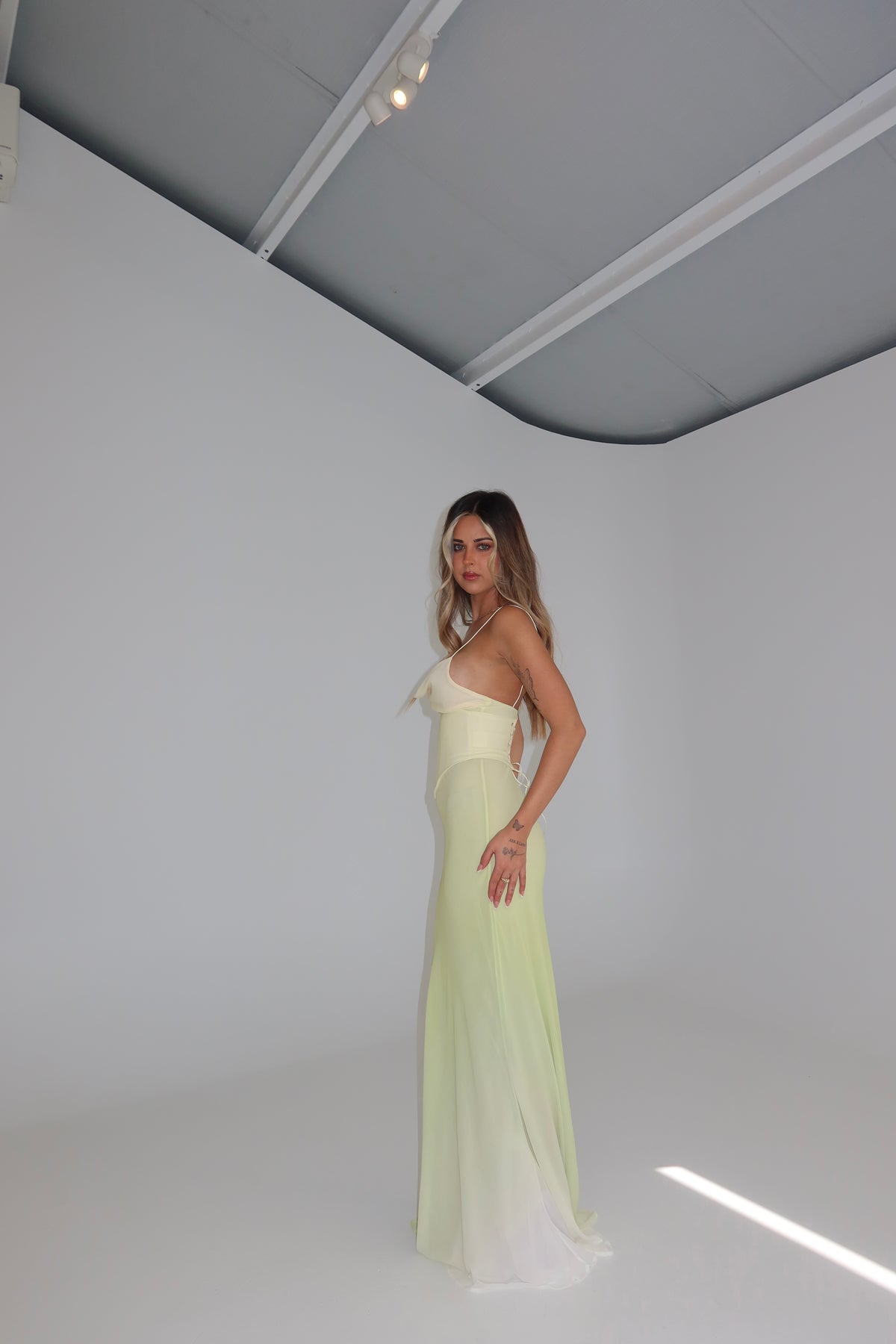 Natalie Rolt Hallie Gown Citrus