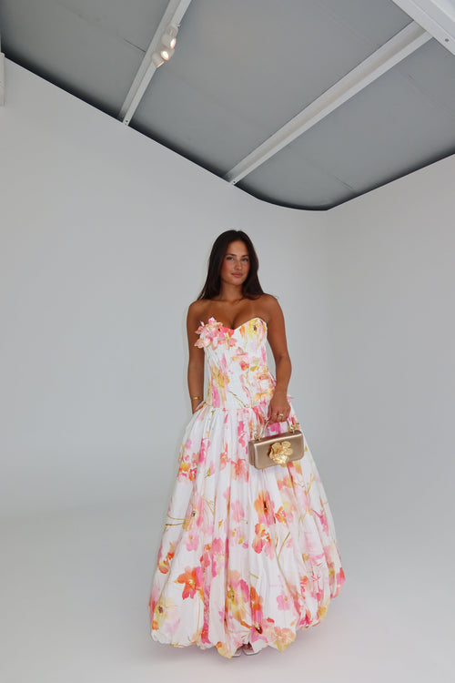 Aje Gracie Gown Wildflowers shortandsweethire