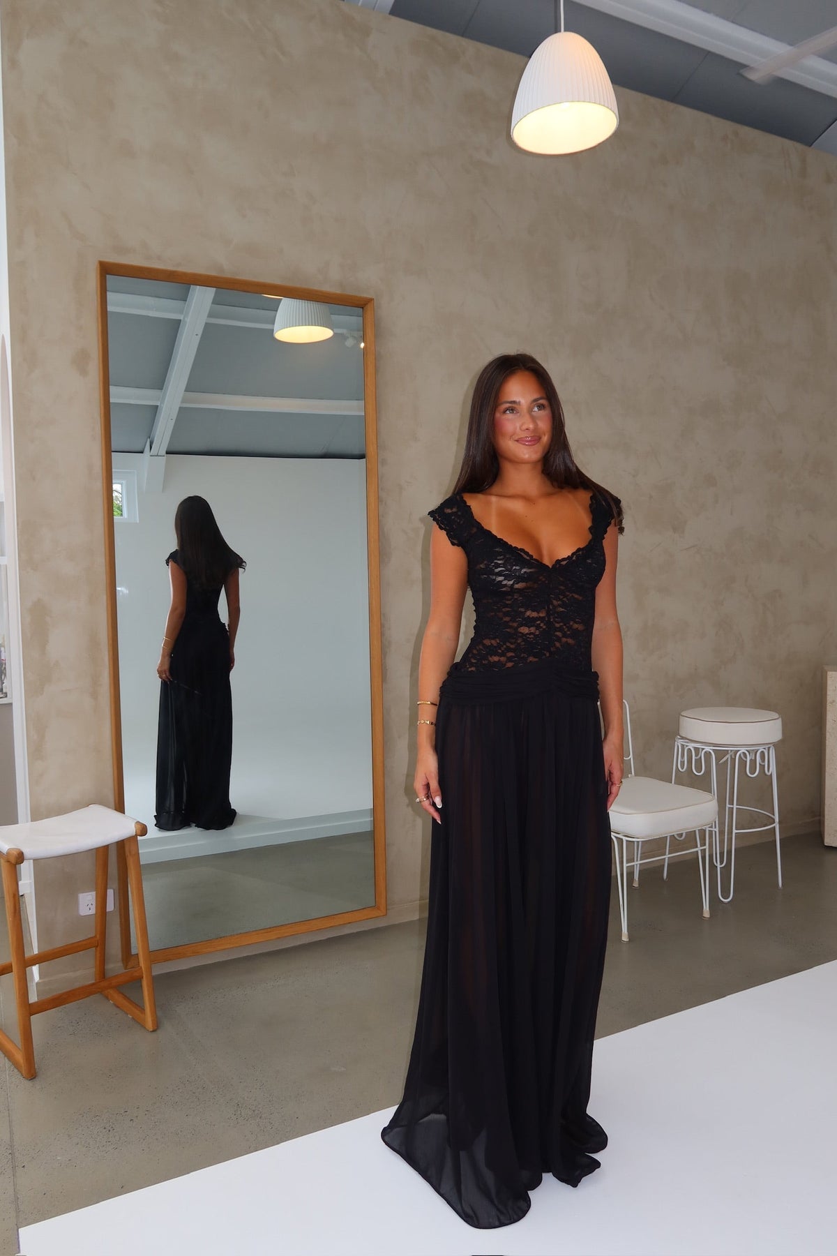 Arcina Ori Arabella Gown Black shortandsweethire Arcina Ori Arabella Gown Black shortandsweethire