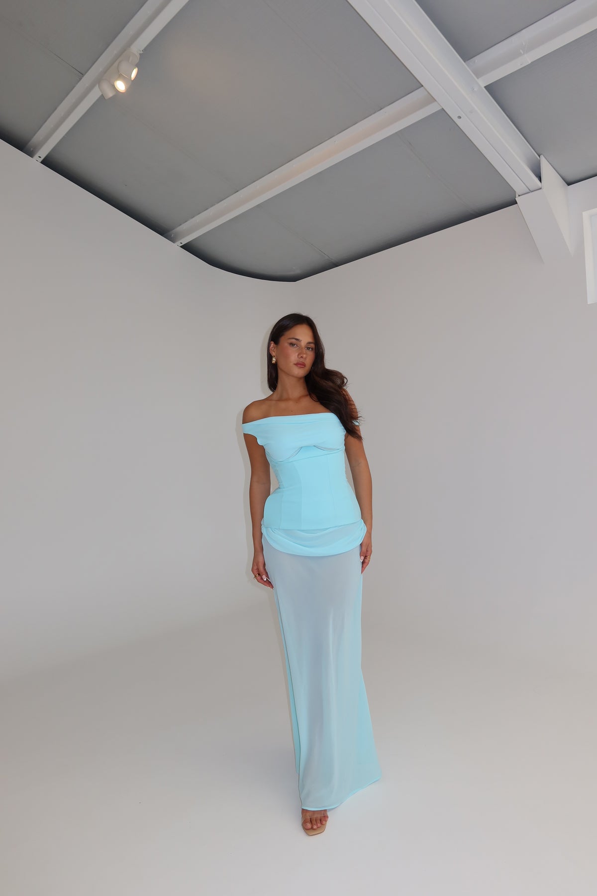 Natalie Rolt Cadence Gown Baby Blue