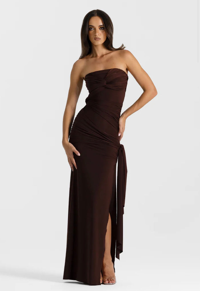 Natalie Rolt Miranda Gown Espresso