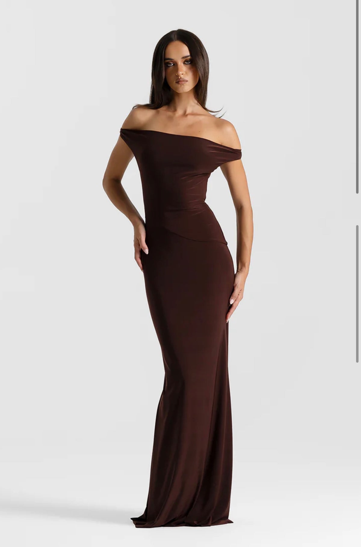 Natalie Rolt Bettina Gown Espresso