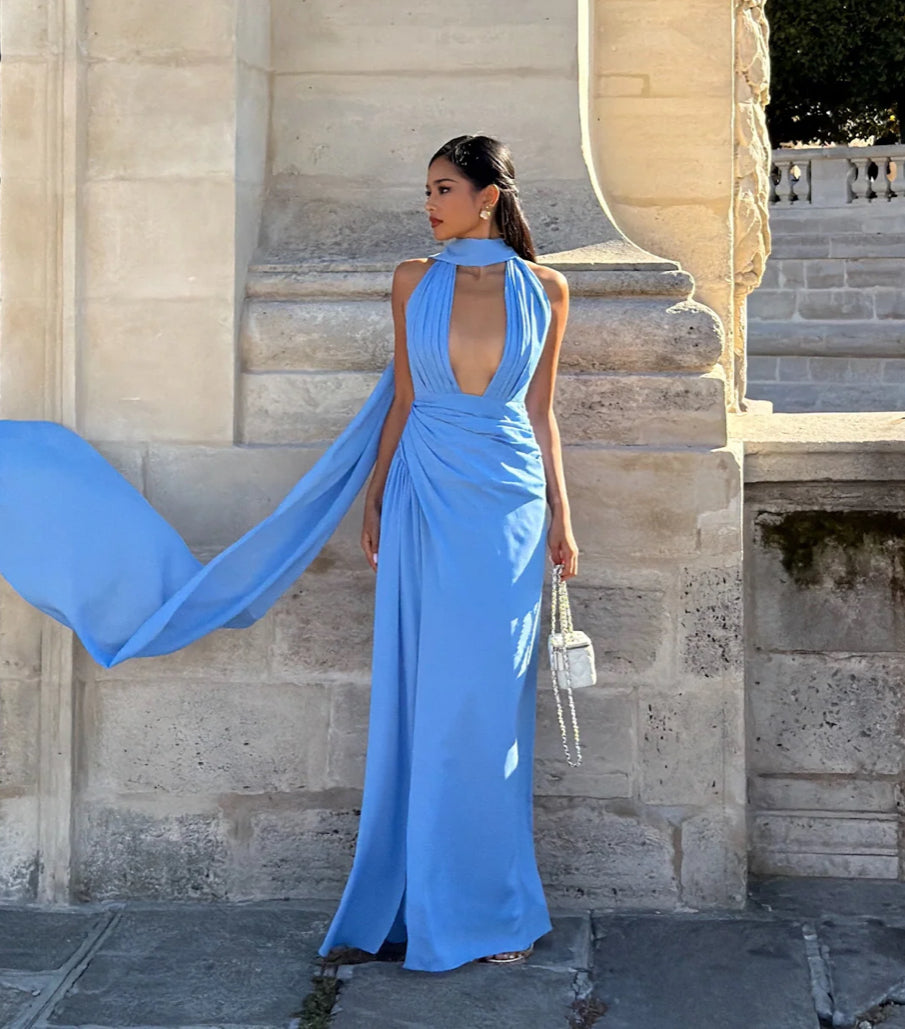 Calia Collection Antonia Gown Sky Blue
