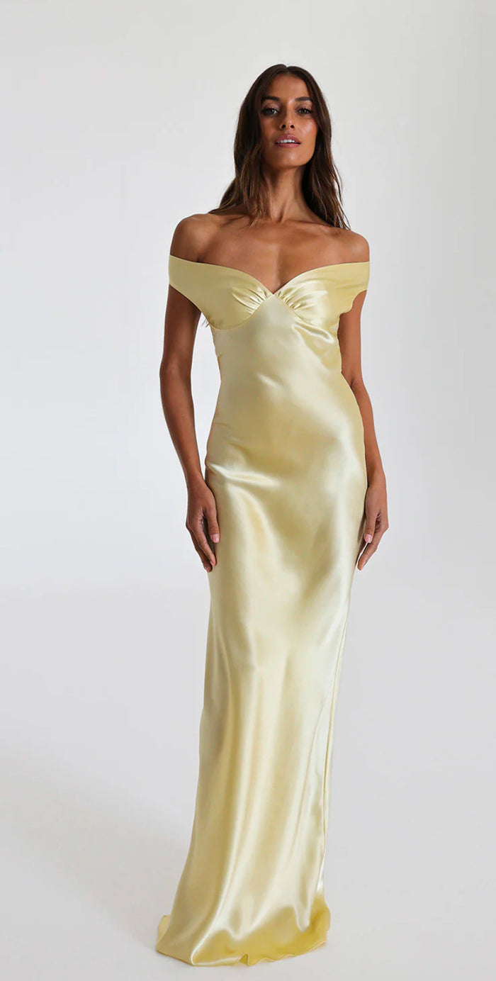 Natalie Rolt Bridget Gown Lemon