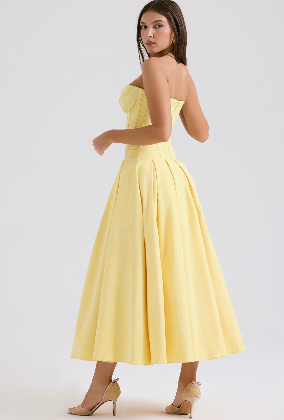 House of Cb Lady Gown Sunshine Yellow – shortandsweethire