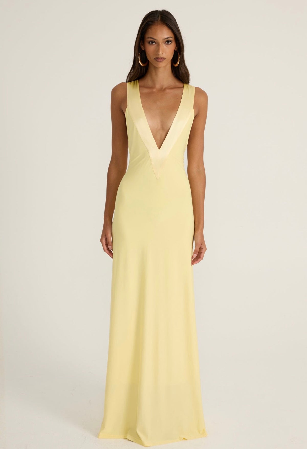 Ance Gria Rosa Gown Lemon